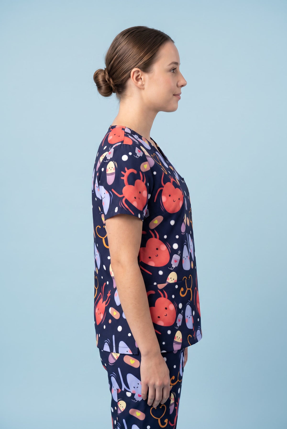 Vital Cuties Nursing Scrub Set