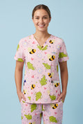 Honey Bloom Nursing Scrub Set