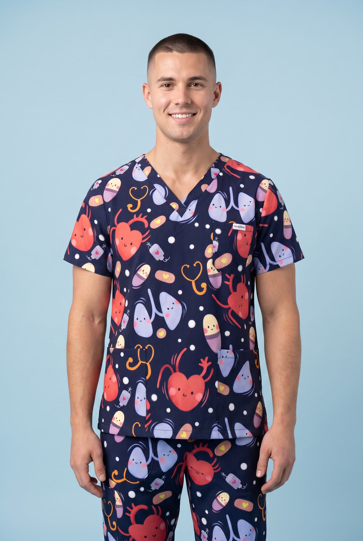 Vital Cuties Nursing Scrub Set