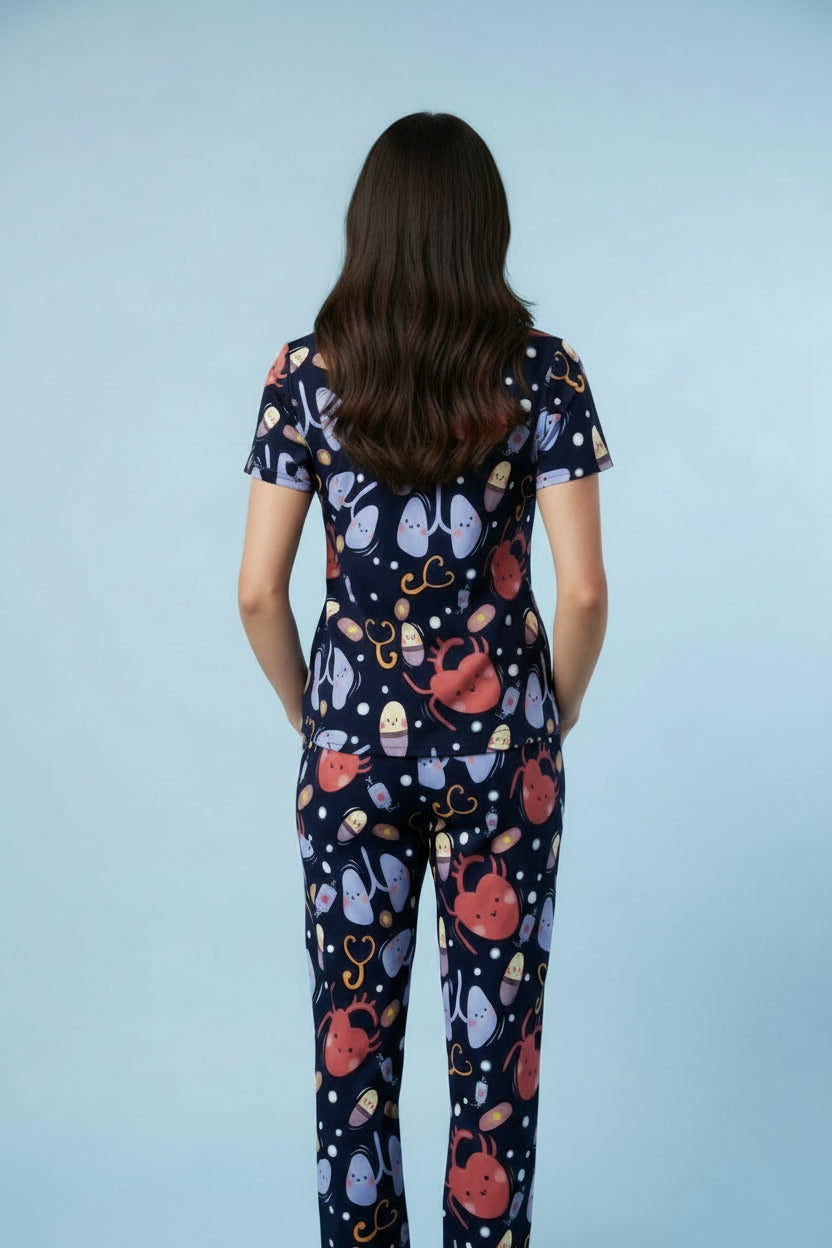 Vital Cuties Nursing Scrub Set